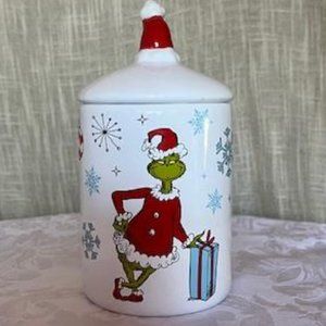 Zrike Brands Grinch "Giver" Ceramic Canister